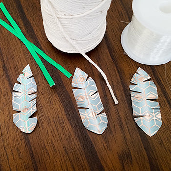 Come See How to Make Great Looking Washi Tape Feathers