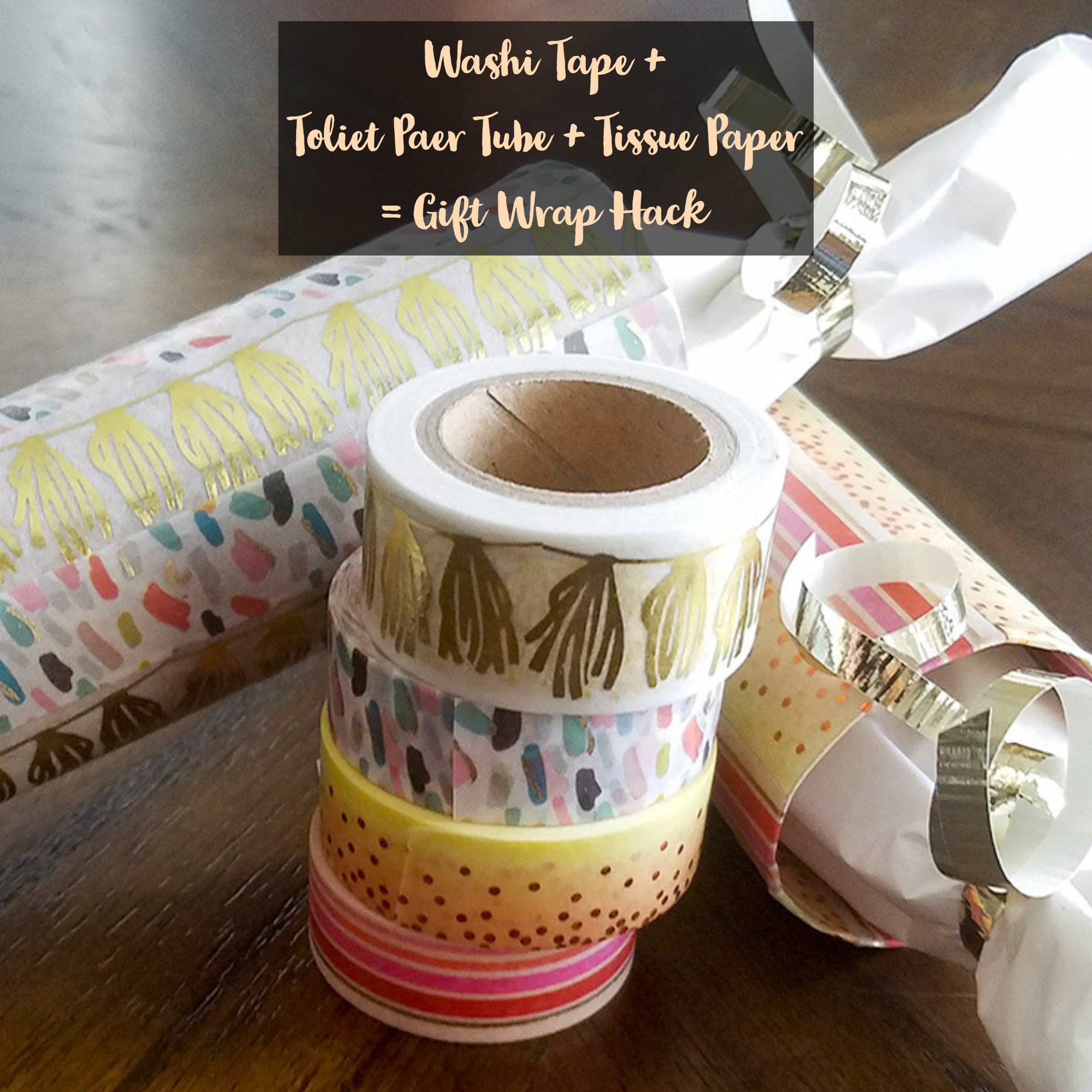 This Washi Tape Craft is Perfect for Giving Small Gifts