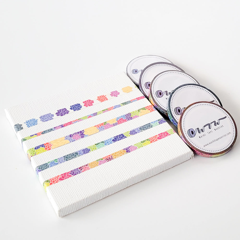Succulents - 5 Roll Tape Set